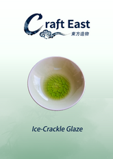 Emerald Ice-Crack Teapot Rest