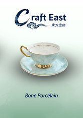 Minimalist Bone China Cup & Saucer Set