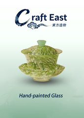 Hand-Painted Borosilicate Glass Gaiwan