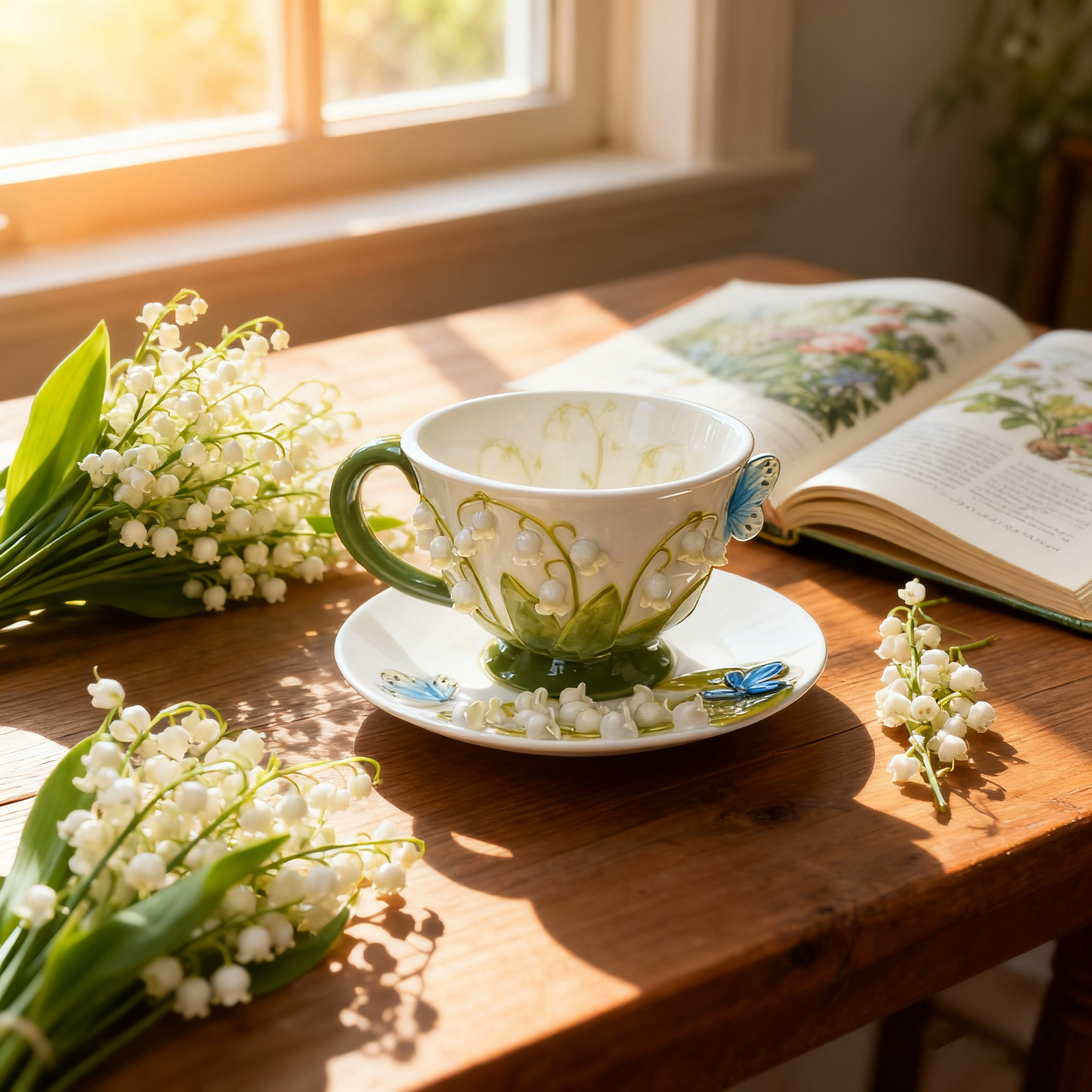 [Pre-sale] Hand-Pinched Floral Cup