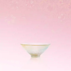 【Gathering Moonlit Water】Ancient Craft LiuLi Conical Cup