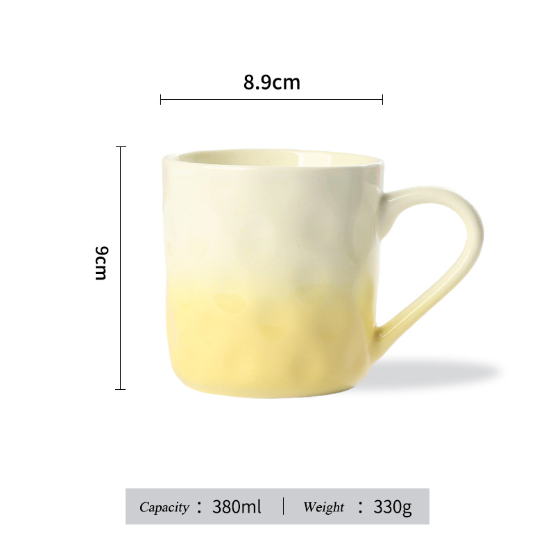 Creamy Ceramic Mug | Soft-Tone Minimalist Coffee Cup