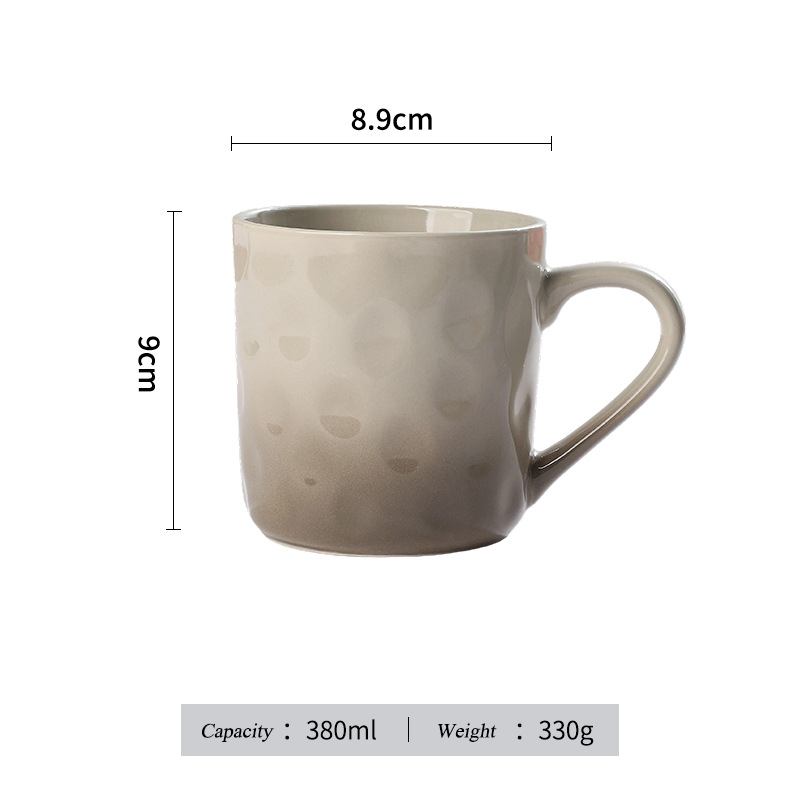 Creamy Ceramic Mug | Soft-Tone Minimalist Coffee Cup