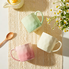 Creamy Ceramic Mug | Soft-Tone Minimalist Coffee Cup